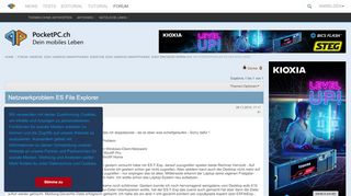
                            6. Netzwerkproblem ES File Explorer - PocketPC.ch