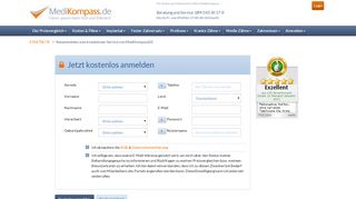 
                            5. Neu anmelden - Medikompass