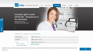 
                            3. NEU: APOSCAN-Plus | CIDA Computerleistungen für Apotheken GmbH