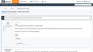 
                            5. Neu - EVO Theme-Editor: CSRF-Token fehlt | Supportforum für JTL ...