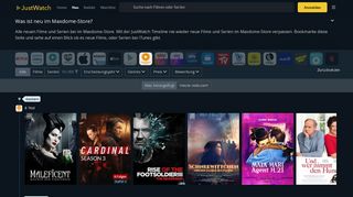
                            11. Neu im Maxdome-Store - Alle neu hinzugefügten Filme und Serien