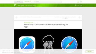 
                            5. Neu in iOS 11: Automatische Passwort-Verwaltung für Apps › iphone ...