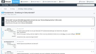 
                            6. Neu - Kundenkonto - Erstellung im Sekundentakt? | Supportforum für ...