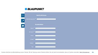 
                            2. neu registrieren - Blaupunkt Telematics