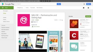 
                            8. NEU.DE – Partnersuche App – Apps bei Google Play