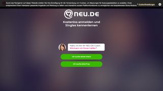 
                            8. NEU.DE - Seriöse Partnersuche im Internet. Jetzt anmelden!