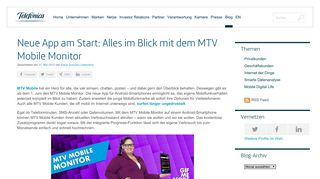 
                            4. Neue App am Start: Alles im Blick mit dem MTV Mobile Monitor ...