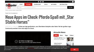 
                            8. Neue Apps im Check: Pferde-Spaß mit „Star Stable Horses ...