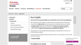 
                            4. Neue DigiBib - TH Köln