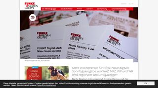 
                            8. Neue digitale Sonntagsausgabe von WAZ, NRZ, WP und WR