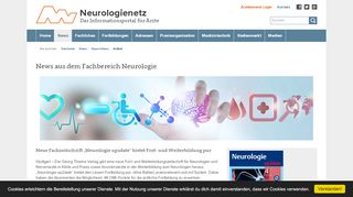 
                            12. Neue Fachzeitschrift „Neurologie up2date“ bietet Fort- und ...