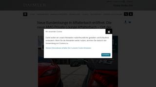 
                            8. Neue Kundenlounge in Affalterbach eröffnet: Die neue AMG Private ...