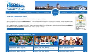 
                            1. NEUE LEUTE KENNENLERNEN in Köln: Freizeit-Treffs.de!