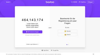 
                            1. Neue Leute treffen bei Badoo; chatten, flirten, Freunde finden