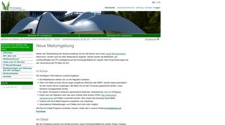 
                            1. Neue Mailumgebung - Pädagogische Hochschule ... - PH Ludwigsburg
