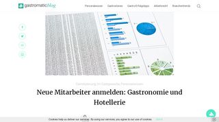 
                            6. Neue Mitarbeiter anmelden: Gastronomie und Hotellerie - Der ...