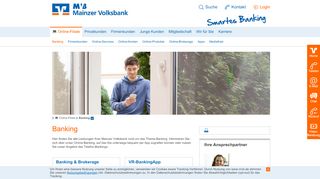 
                            11. Neue Optik Online-Banking-Login - Mainzer Volksbank eG