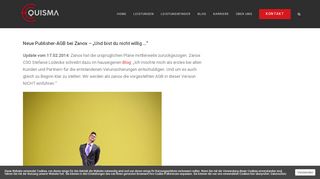 
                            13. Neue Publisher-AGB bei Zanox – „Und bist du nicht willig ...