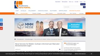 
                            12. Neue Services für Makler: Gothaer informiert per Mail über ...