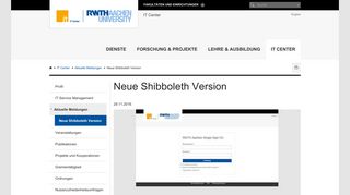
                            5. Neue Shibboleth Version - RWTH AACHEN UNIVERSITY IT Center ...