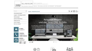 
                            8. Neue Technologien Internet/ Intranet | Klinikum München