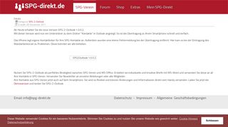 
                            11. Neue Version SPG-2-Outlook 1.0.0.2 - SPG-Verein