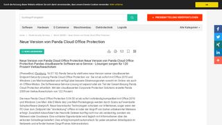 
                            8. Neue Version von Panda Cloud Office Protection - Panda Security ...
