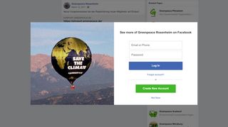 
                            4. Neue Vorgehensweise bei der... - Greenpeace Rosenheim | Facebook