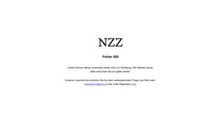 
                            3. Neue Zürcher Zeitung - E-Paper - NZZ E-Paper