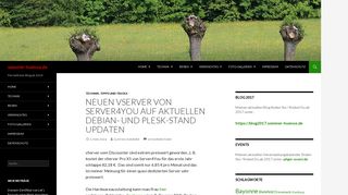 
                            10. Neuen vServer von Server4You auf aktuellen Debian- und Plesk ...