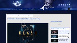 
                            5. Neuer Clash-Anlauf mit dem Beta Cup am Sonntag - Summoners-Inn.de