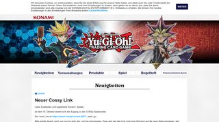 
                            5. Neuer Cossy Link - Yu-Gi-Oh! TRADING CARD GAME