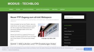 
                            9. Neuer FTP Zugang zum all-inkl Webspace - Modius - Techblog