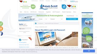 
                            12. Neuer MyAIDA Login mit Passwort - Rabatt-Schiff - Mehr Freude im ...