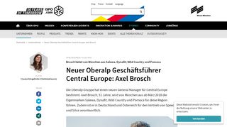 
                            11. Neuer Oberalp Geschäftsführer Central Europe: Axel Brosch - ISPO.com