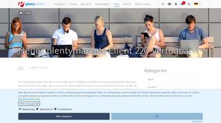 
                            3. Neuer plentymarkets Client 220 verfügbar