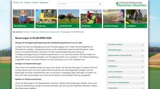 
                            3. Neuerungen in ELAN-NRW 2018 - Landwirtschaftskammer Nordrhein ...
