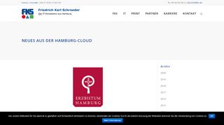 
                            3. Neues aus der Hamburg-Cloud | FKS