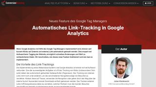 
                            9. Neues Feature: Automatisches Link-Tracking in Google Analytics