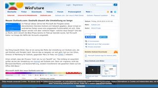 
                            12. Neues Outlook.com: Deshalb dauert die Umstellung so lange ...