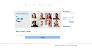 
                            12. Neues Passwort anfordern - Dialego