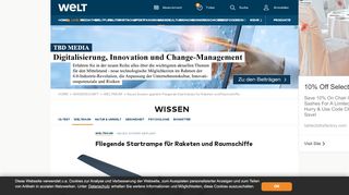 
                            11. Neues System geplant: Fliegende Startrampe für Raketen und ...