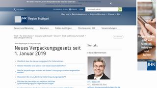 
                            12. Neues Verpackungsgesetz ab 1. Januar 2019 - IHK Region Stuttgart