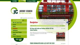 
                            6. Neuigkeiten - JUNIOR COACH