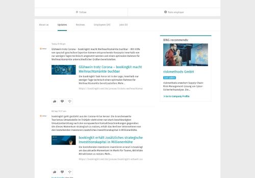 
                            13. Neuigkeiten von bookingkit GmbH | XING Unternehmen