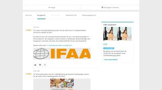 
                            4. Neuigkeiten von IFAA GmbH | XING Unternehmen