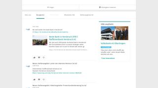 
                            10. Neuigkeiten von Raiffeisenbank Hersbruck eG | XING Unternehmen