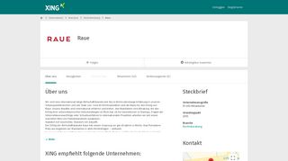 
                            8. Neuigkeiten von Raue LLP | XING Unternehmen