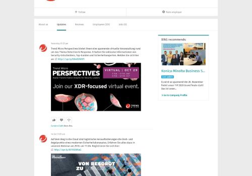 
                            8. Neuigkeiten von Trend Micro Deutschland GmbH | XING ...