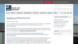 
                            11. Neuigkeiten zum VRR-Semesterticket - AStA Ruhr-Uni Bochum